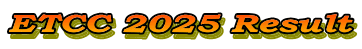 ETCC 2025 Result